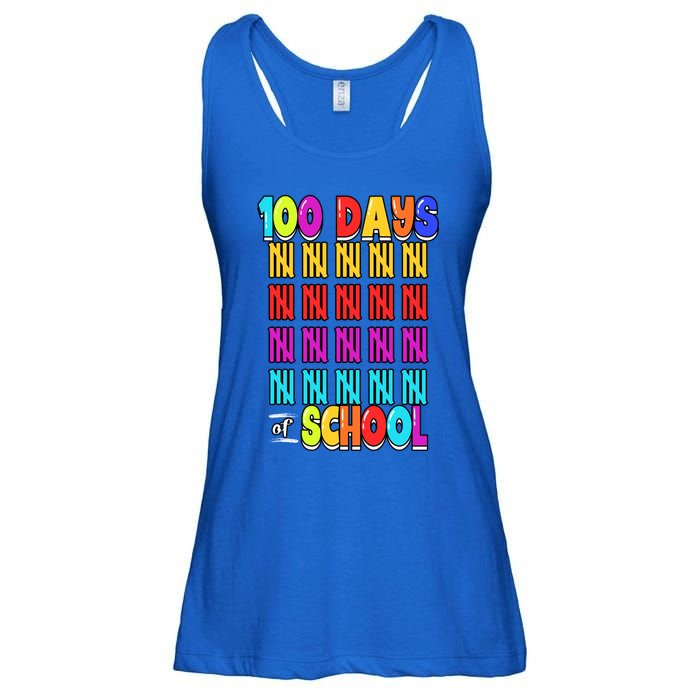 100 Days Of School Costume 100th Day Cool Gift Ladies Essential Flowy Tank