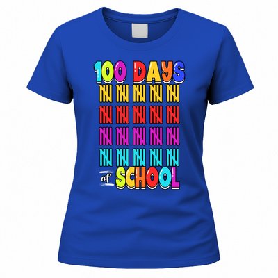 100 Days Of School Costume 100th Day Cool Gift Women's T-Shirt