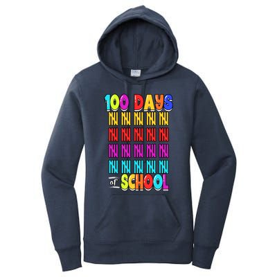 100 Days Of School Costume 100th Day Cool Gift Women's Pullover Hoodie