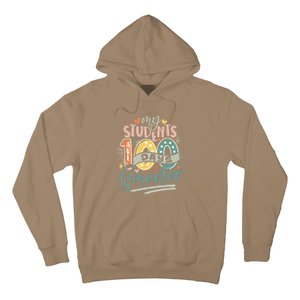 100th Day Of School My Students Are 100 Days Smarter Teacher Hoodie