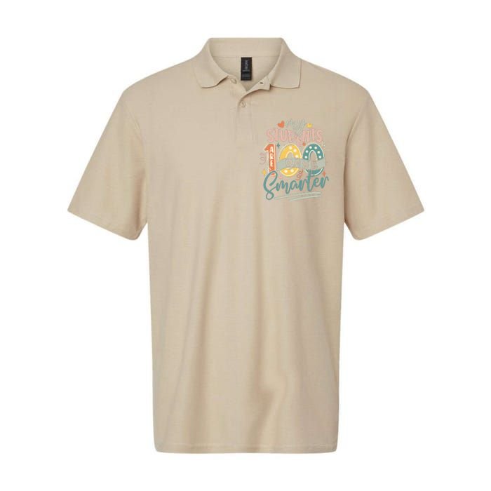 100th Day Of School My Students Are 100 Days Smarter Teacher Softstyle Adult Sport Polo