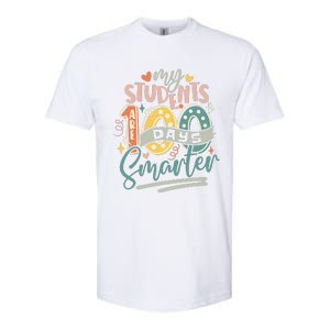 100th Day Of School My Students Are 100 Days Smarter Teacher Softstyle CVC T-Shirt