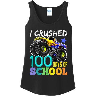 100 Days Of School Teacher Outfit 80s Retro Vintage Student Ladies Essential Tank