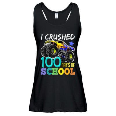 100 Days Of School Teacher Outfit 80s Retro Vintage Student Ladies Essential Flowy Tank