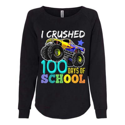 100 Days Of School Teacher Outfit 80s Retro Vintage Student Womens California Wash Sweatshirt