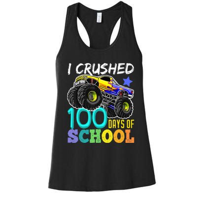 100 Days Of School Teacher Outfit 80s Retro Vintage Student Women's Racerback Tank