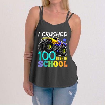 100 Days Of School Teacher Outfit 80s Retro Vintage Student Women's Strappy Tank