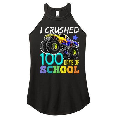 100 Days Of School Teacher Outfit 80s Retro Vintage Student Women's Perfect Tri Rocker Tank