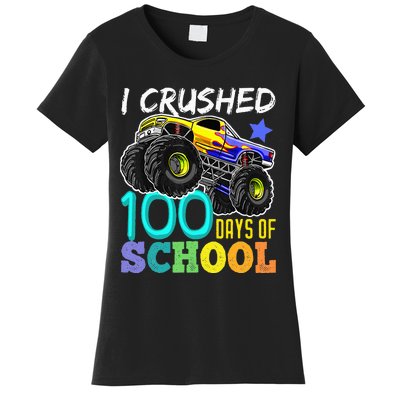 100 Days Of School Teacher Outfit 80s Retro Vintage Student Women's T-Shirt