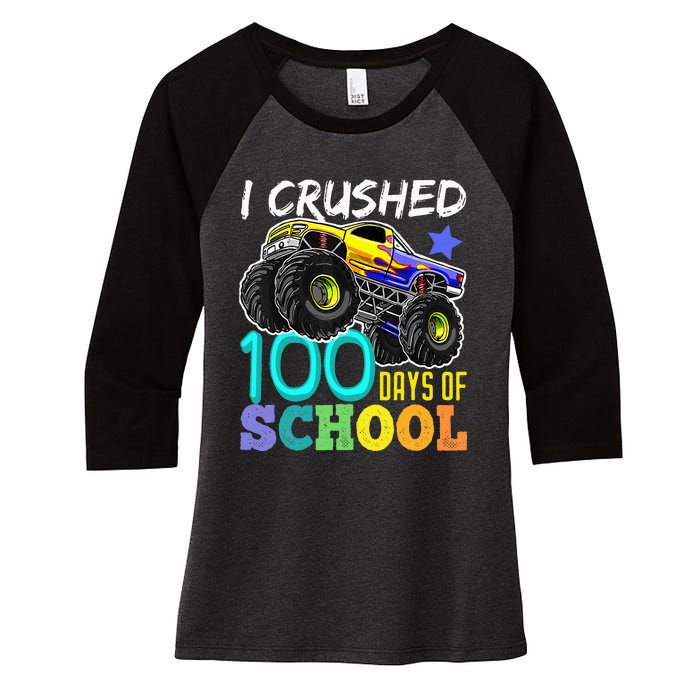 100 Days Of School Teacher Outfit 80s Retro Vintage Student Women's Tri-Blend 3/4-Sleeve Raglan Shirt