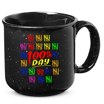 100 Days Of School 15oz Campfire Ceramic Mug