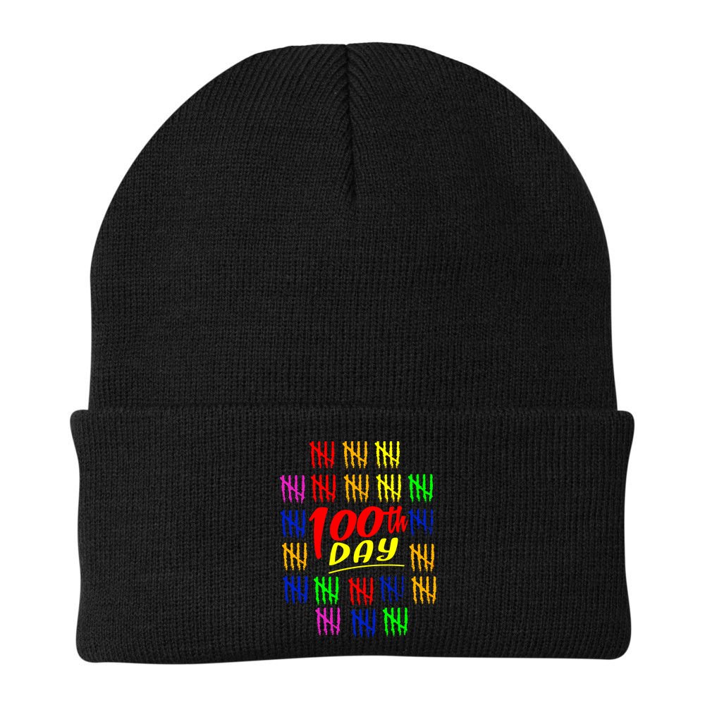 100 Days Of School Beanie