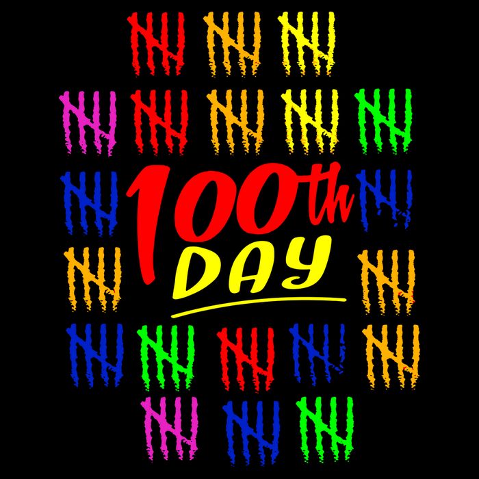 100 Days Of School Visor