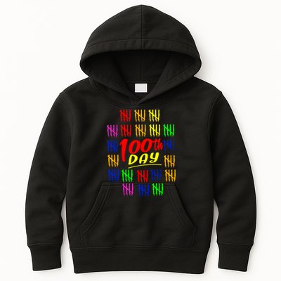 100 Days Of School Kids Hoodie