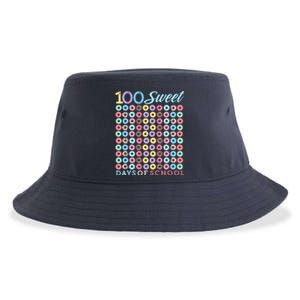 100 Days Of School Donut Cute 100th Day Of School Sweet Sustainable Bucket Hat