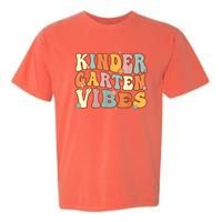 1st Day Of School Kindergarten Vibes Student Teacher Garment-Dyed Heavyweight T-Shirt