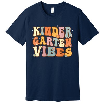 1st Day Of School Kindergarten Vibes Student Teacher Premium T-Shirt