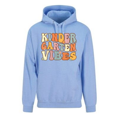 1st Day Of School Kindergarten Vibes Student Teacher Unisex Surf Hoodie