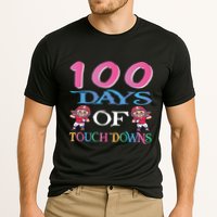 100 Days Of Touch Downs Funny Back To School Performance Shirt