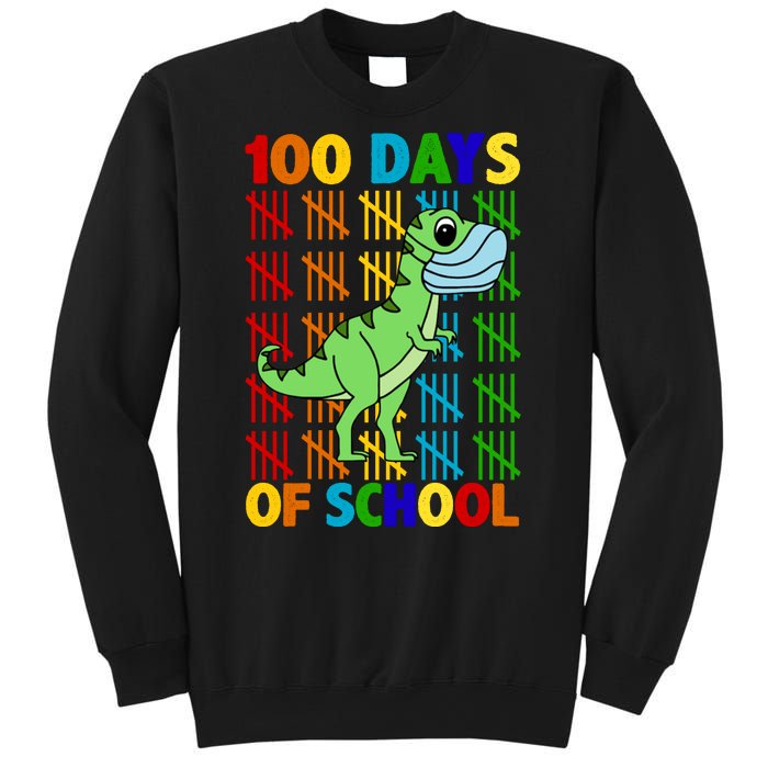 100 Days Of School Trex Quarantine Sweatshirt