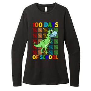 100 Days Of School Trex Quarantine Womens CVC Long Sleeve Shirt