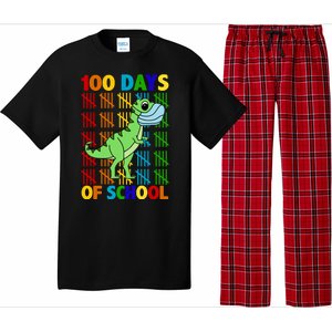 100 Days Of School Trex Quarantine Pajama Set