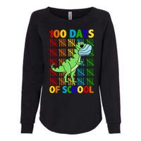 100 Days Of School Trex Quarantine Womens California Wash Sweatshirt