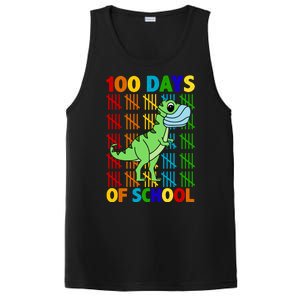 100 Days Of School Trex Quarantine PosiCharge Competitor Tank