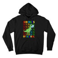 100 Days Of School Trex Quarantine Tall Hoodie