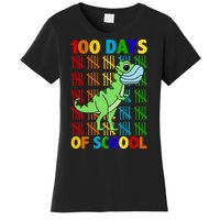 100 Days Of School Trex Quarantine Women's T-Shirt