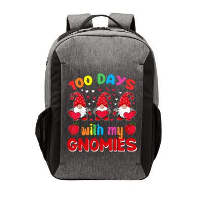 100 Days Of School Gnome Teacher Student Boy Girl Vector Backpack