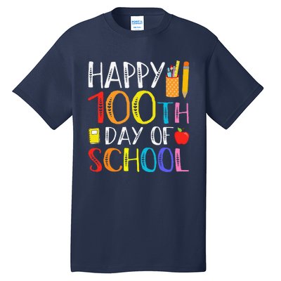 100 Days Of School Teacher And Student Tall T-Shirt