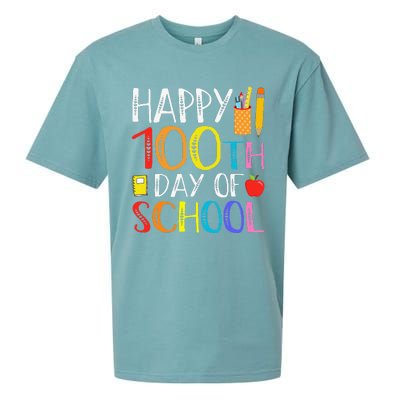 100 Days Of School Teacher And Student Sueded Cloud Jersey T-Shirt