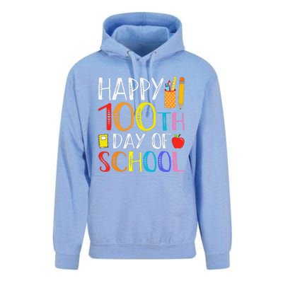 100 Days Of School Teacher And Student Unisex Surf Hoodie