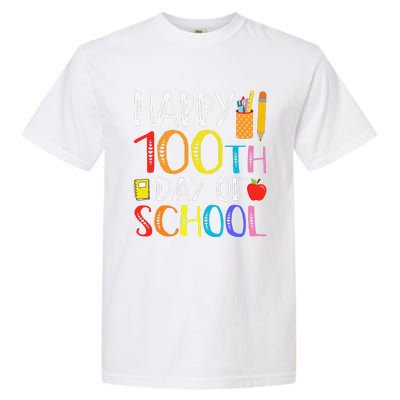 100 Days Of School Teacher And Student Garment-Dyed Heavyweight T-Shirt