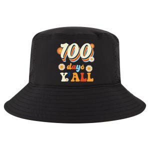 100 Days Of School Retro Sunflower Cool Comfort Performance Bucket Hat