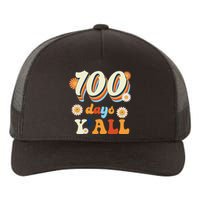 100 Days Of School Retro Sunflower Yupoong Adult 5-Panel Trucker Hat