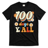 100 Days Of School Retro Sunflower T-Shirt