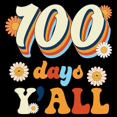 100 Days Of School Retro Sunflower T-Shirt