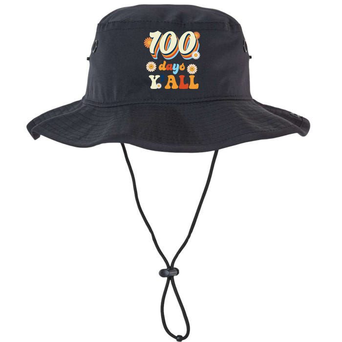 100 Days Of School Retro Sunflower Legacy Cool Fit Booney Bucket Hat