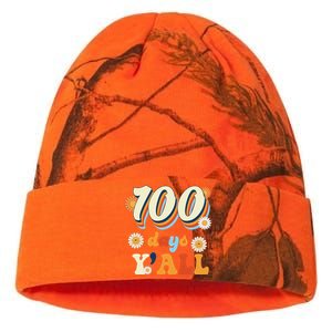 100 Days Of School Retro Sunflower Kati Licensed 12" Camo Beanie