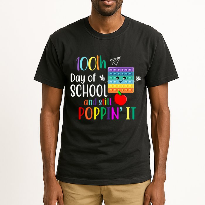 100th Day Of School And Still Poppin' It Tall T-Shirt