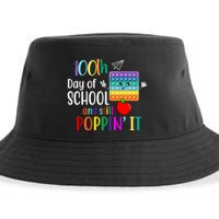 100th Day Of School And Still Poppin' It Sustainable Bucket Hat