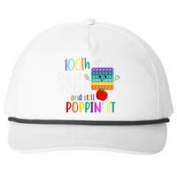 100th Day Of School And Still Poppin' It Snapback Five-Panel Rope Hat