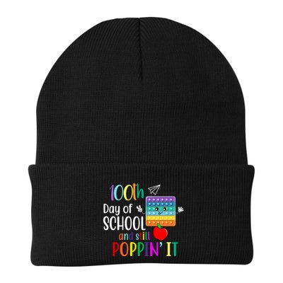 100th Day Of School And Still Poppin' It Beanie