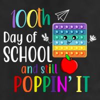 100th Day Of School And Still Poppin' It Trucker Hat