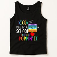 100th Day Of School And Still Poppin' It Tank Top