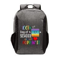 100th Day Of School And Still Poppin' It Vector Backpack