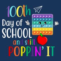 100th Day Of School And Still Poppin' It Infant Baby Jersey Bodysuit