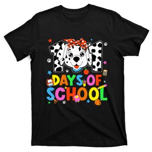 100 Days Of School Dalmatian Dog 100th Day Of School T-Shirt